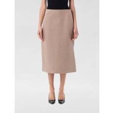 Midi Skirts - Pink Fendi Midi Skirt ALine Wo - Pink