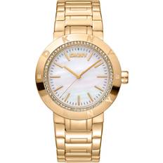 DKNY Elegant Stålrem Analog Klocka Yellow