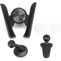 Greenzech Black Car Air Vent Dashboard Phone Holder