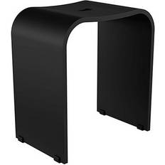 Black Shower Stools Smedbo Duschhocker Schwarz