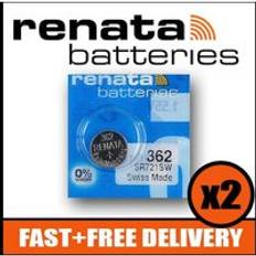 Renata 362 Watch Battery 1.55v SR721SW Bundle
