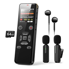 Voice Recorders & Handheld Music Recorders Sans Marque 72GB Digital Voice Activated Recorder