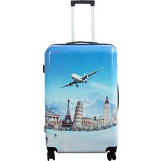 Borg Living Stor Hardcase Airplane Eksklusiv Letvægt Kuffert