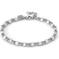 Turquoise Bracelets Nomination Style Sea Edition Beaded Bracelet - Silver