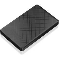 External Enclosures Aisens ASE-2522B Black External Hard Drive