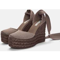 Pull&Bear Espadrille Wedges - Brown