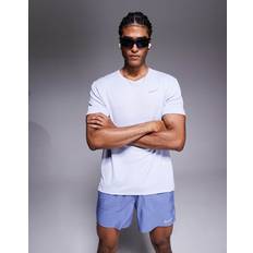 Blue - Running T-shirts Nike Dri-FIT UV Short-Sleeve Running Top - Grey