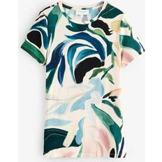 Ted Baker Kläder Ted Baker Short Sleeved Leaf Print T-Shirt - Nude-pink