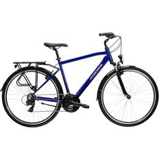 Cyklar Kross Cityhybrid Trans 1.0 Navy Blue Silver M