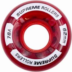 Inlineskates & Rollschuhe Supreme Quad Rollers 4 Stk 62mm Red