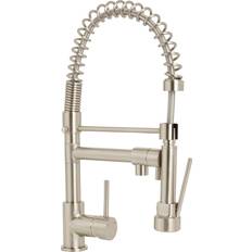 Cooke & Lewis Bilbrough Nickel Effect Kitchen Neck Tap