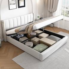 Upholstered Storage 103cm H x 189cm W x 207cm L