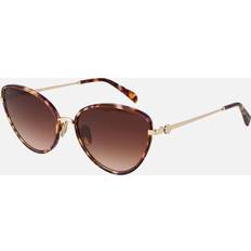 Maje Ladies Cat Eye Gradient Sunglasses Female - Brown