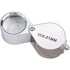 Magnifiers & Loupes Handy 10x Metal Body Glass Lens