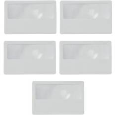 Magnifiers & Loupes eBuyGB Set of 5 Magnifying Fresnel Lens Sleeve