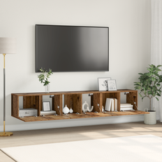 Tv bänk förvaring vidaXL TV-bänksats Gamla Trädet Standard TV-bänk