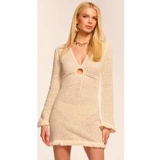 Badeanzug Cover Ups & Sarongs Ramy Brook Cassie Coverup Mini Dress - White