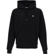 Burberry Jumpers Burberry Knight Stamp Cotton Hoodie - Black
