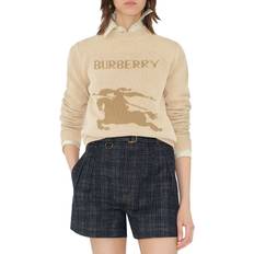 Burberry Jumpers Burberry EKD Wool Cashmere Sweater - Nutmeg
