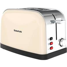 Brødristere Taurus Vintage 2 Brødrister 950W Creme