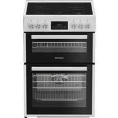 White Ovens Blomberg HKRN651W 60cm Double Oven Electric Cooker White