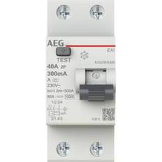 AEG Fejlstrømsafbryder RCD 40A 300mA 2P Type A 35mm