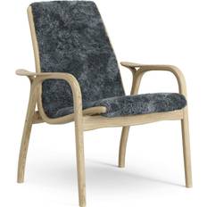 Swedese Laminett Lackerad Ek Charcoal Fåtölj