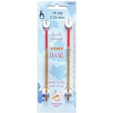 Yarn & Needlework Supplies Pony FLR I C Knitting Pin 14cm x 3.25mm