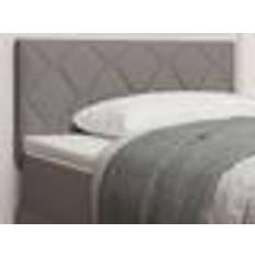 Senge & Madrasser vidaXL Hovedgærde Diamantblokke Design Taupe 90 cm Sengegavl