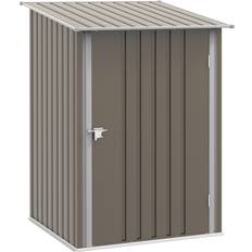 Gartenhäuser OutSunny Metall Gerätehaus Aus Stahl 100x103x160 cm (Gebäudefläche )
