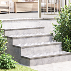 vidaXL Aluminium Checker Plates 4 Delar Halkskydd 100x30 cm