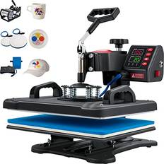VEVOR 5 in 1 Varmpressare Textilsublimeringsmaskin 30 x 38 cm