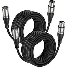 Ebxya XLR Microphone Cable 10M 30FT 2 Packs