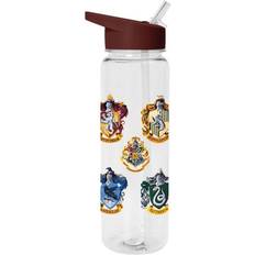 Harry Potter Hogwarts Crest Plastic One Size Water Bottle