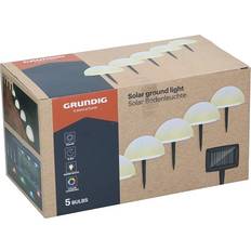 Solcellsladdad Trädgårdslampa 5-Pack Varmvit