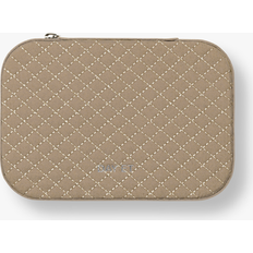 Dame - Sølv Smykkeopbevaringer Day Et Jewelry Box Silver Quilt Zip Smykkeskrin - Beige