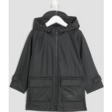 Black Rainwear River Island Mini Boys Black Raincoat