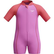 Speedo Wetsuits Speedo Kids Neoprene Shortie Wetsuit Neon Violet Coral