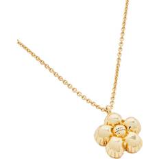 Marc Jacobs Smykker Marc Jacobs Daisy Balloon Halskæde Uld Guld Messing