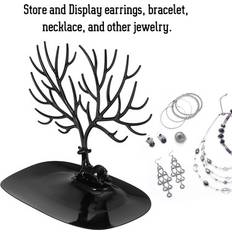 White Jewellery Stands Antler Shape Dish Necklace Bracelet Pendant - Multicolor