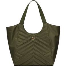 Pinko Tote Bag & Shopper tasker Pinko Nylon Shopping Taske - Grøn