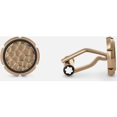 Mens Gustav Klimt Stainless Steel Cufflinks - Gold