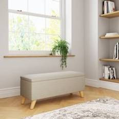 Storage Benches GFW Secreto Ottoman Natural Storage Bench