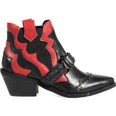 Guess Komfortable Slip-On Cowboy Støvler - Sort
