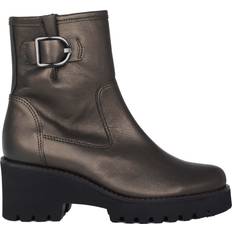 Ull Ankelboots Gabor Läder Ankelstövletter Skor Dam - Green