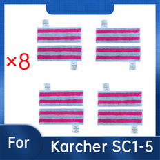8 PCS Steam Mop Accessories for Karcher SC1 SC2 SC3 SC4 SC5