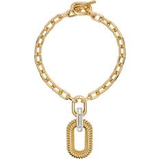 Rabanne XL Link Necklace - Gold/Crystal