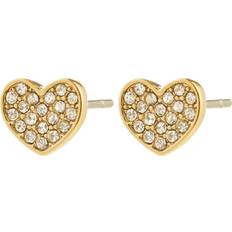 Återvunna material Örhängen Pilgrim Emmett Earrings Goldplated Dam Örhängen - Guld