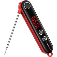 ThermoPro LCD Grill Black Red Meat Thermometer