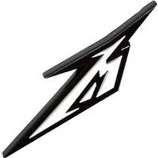 Metallica Pin Badge Black White